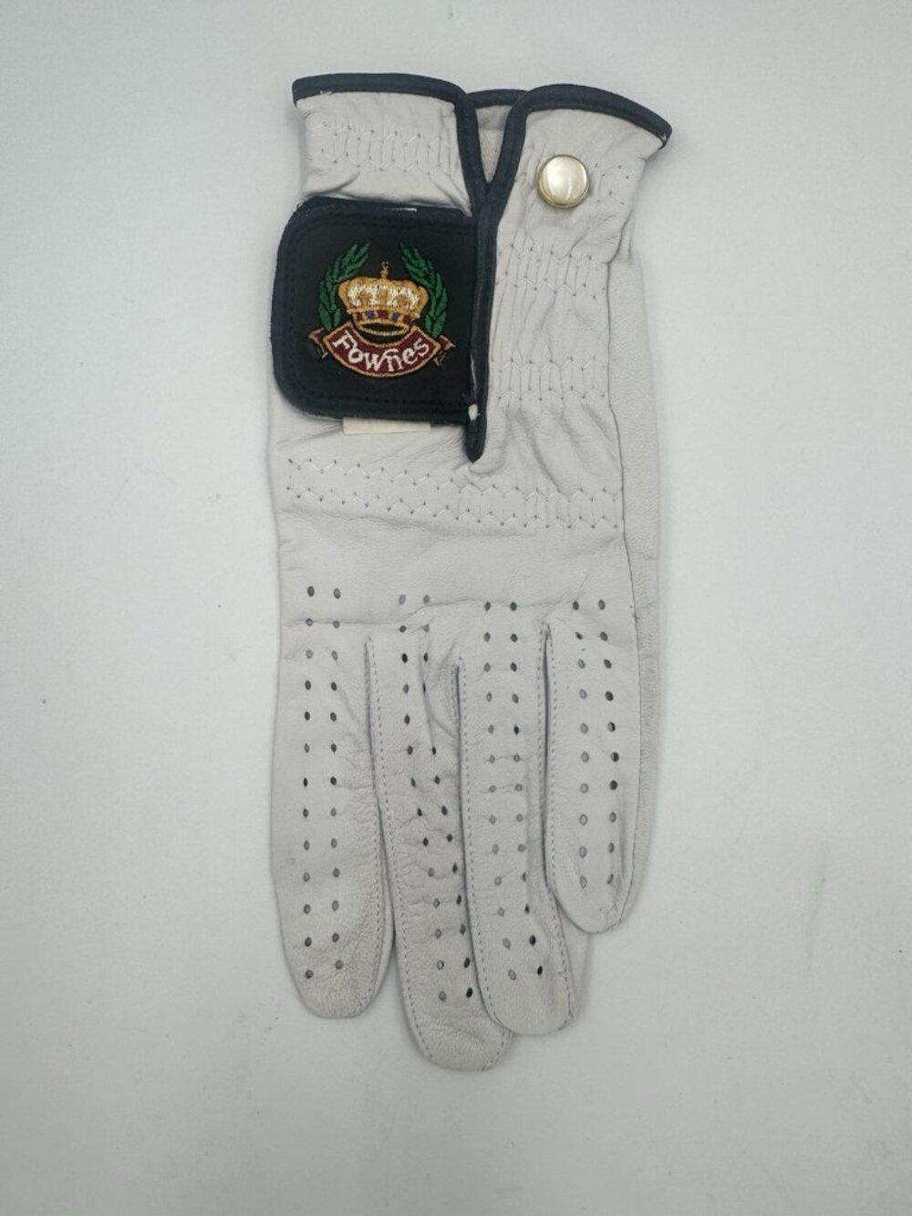 Vintage Fownes Softac Golf Glove Men's Large Left Hand Cabretta Leather NOS Box